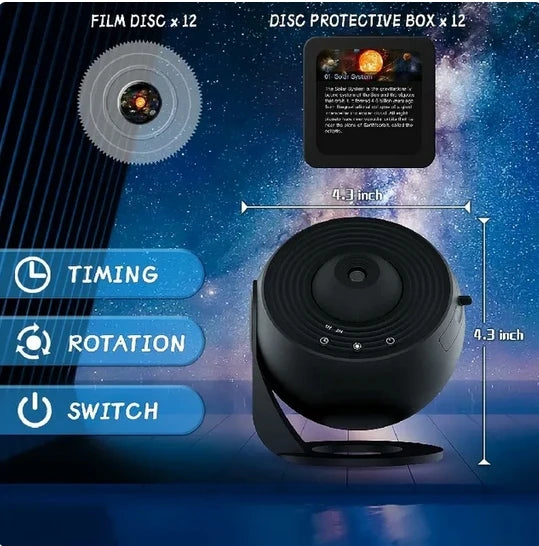 12 in 1 Galaxy Projector Planetarium