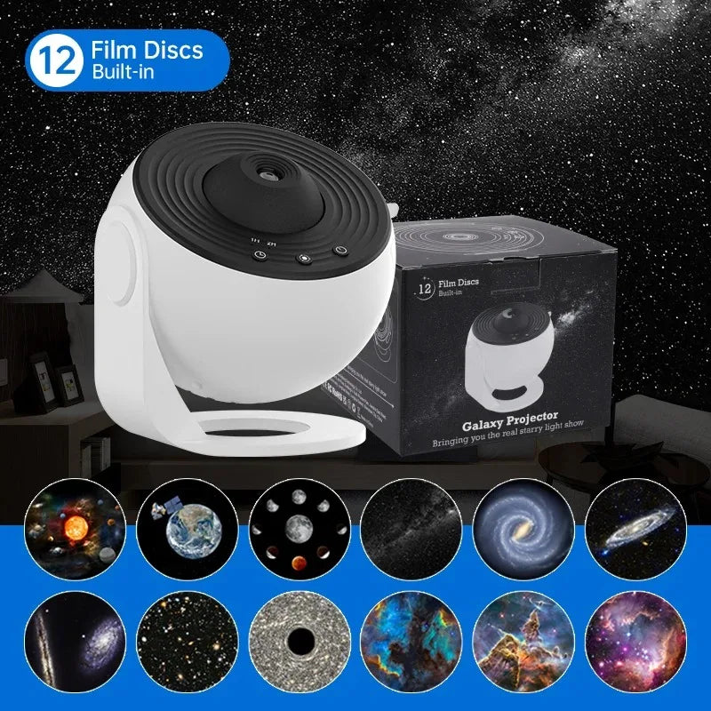 12 in 1 Galaxy Projector Planetarium