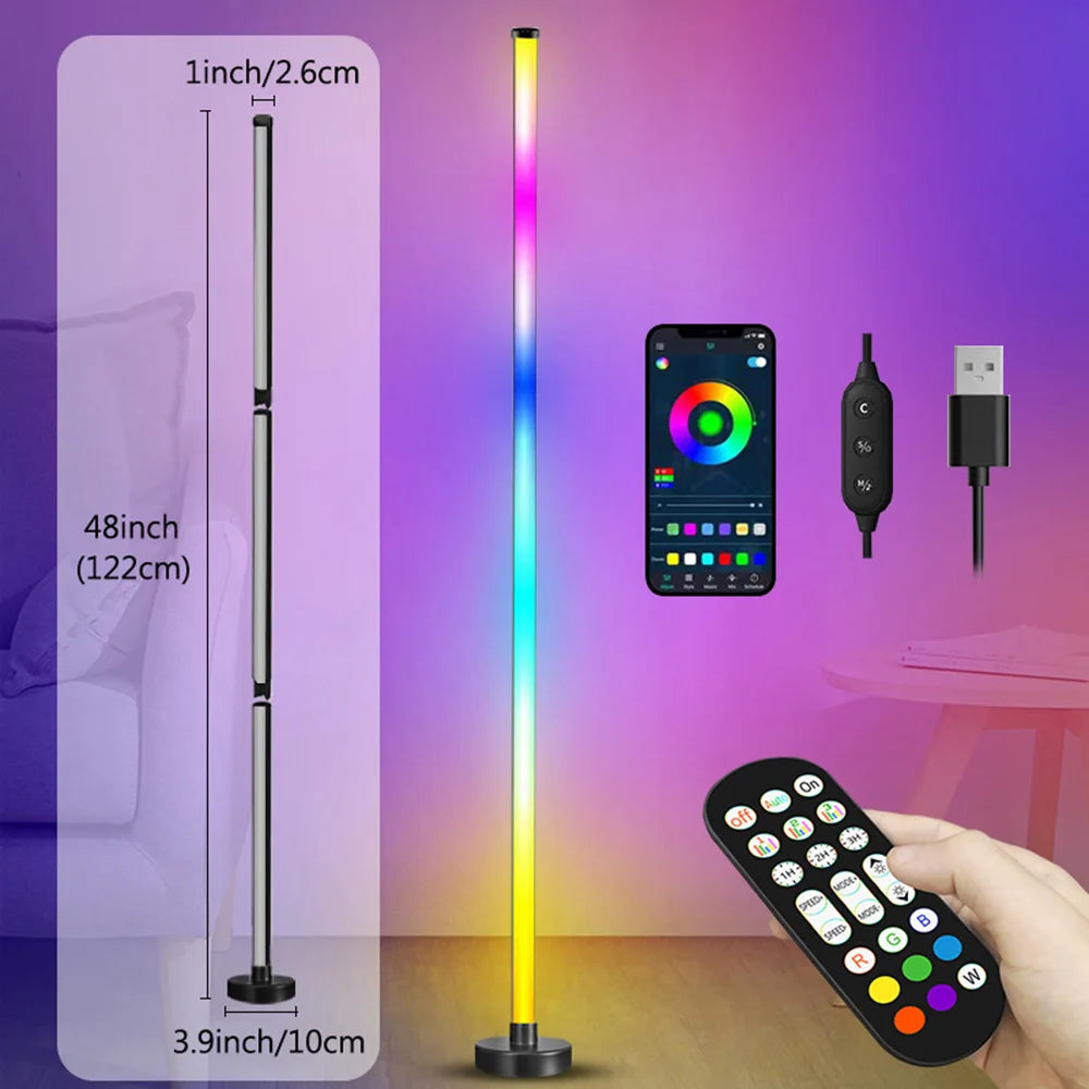 Floor Lamp with music sync