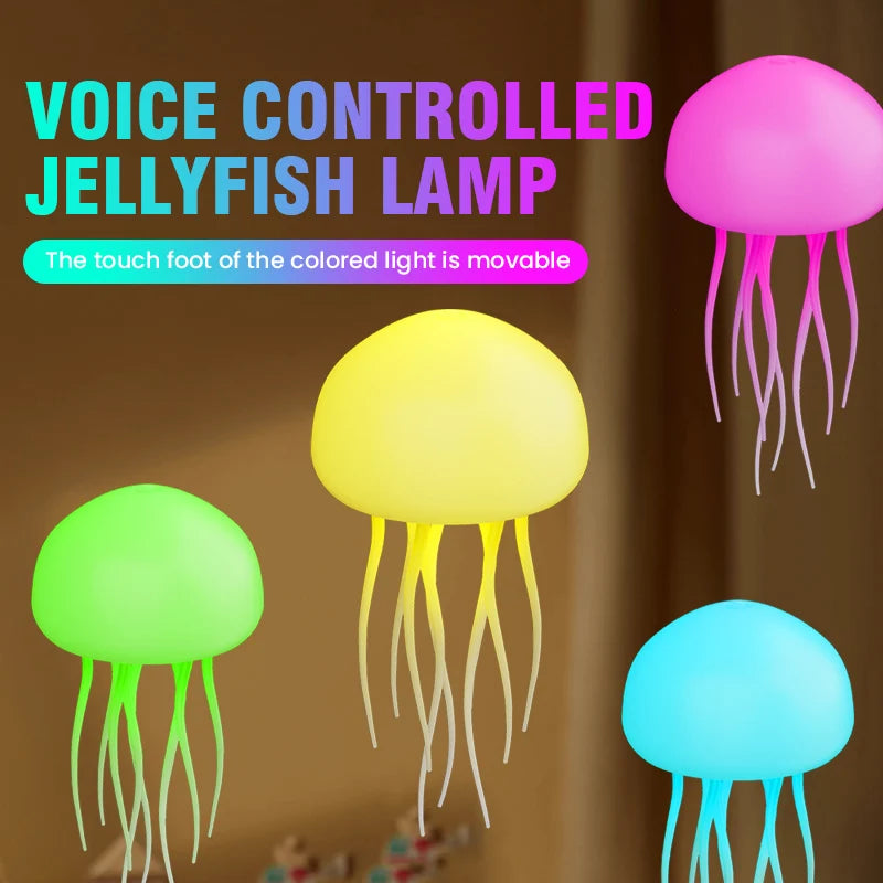 Voice Controlled Jellyfish Lamp